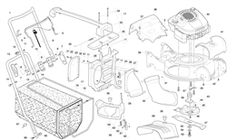 r145sv husqvarna-petrol-rotary-mowers part diagram