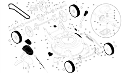 r145sv husqvarna-petrol-rotary-mowers part diagram
