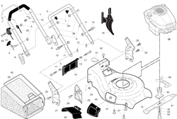 r52s husqvarna-petrol-rotary-mowers part diagram