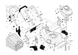 r52s husqvarna-petrol-rotary-mowers part diagram