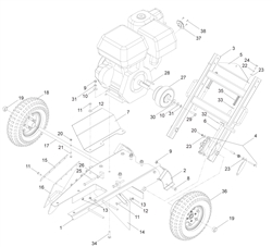 sg13hbce stump-grinders part diagram