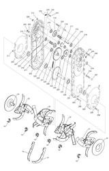 tf536 husqvarna-cultivators--rotavators part diagram