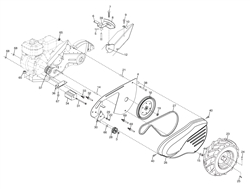 tr430 husqvarna-cultivators--rotavators part diagram