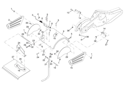 tr430 husqvarna-cultivators--rotavators part diagram