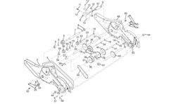 tr430 husqvarna-cultivators--rotavators part diagram