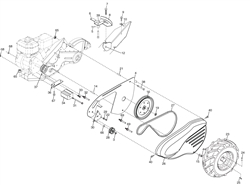 tr460-dual husqvarna-cultivators--rotavators part diagram