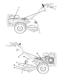 tr460-dual husqvarna-cultivators--rotavators part diagram
