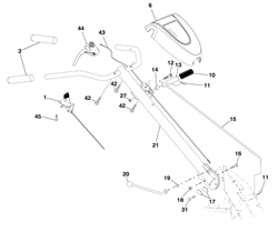 tr460-dual husqvarna-cultivators--rotavators part diagram