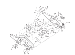 tr460-dual husqvarna-cultivators--rotavators part diagram