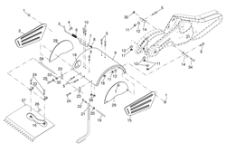 tr530 husqvarna-cultivators--rotavators part diagram
