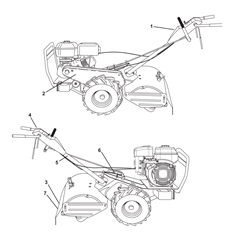 tr530 husqvarna-cultivators--rotavators part diagram