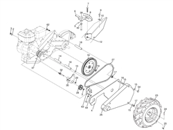 tr530 husqvarna-cultivators--rotavators part diagram