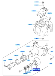 kbh26a cow-handle-brushcutters part diagram