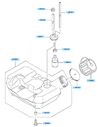 kbh26a cow-handle-brushcutters part diagram