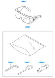 kbh27a cow-handle-brushcutters part diagram