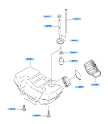 kbh27a cow-handle-brushcutters part diagram