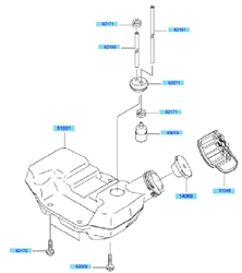 kbh27a cow-handle-brushcutters part diagram
