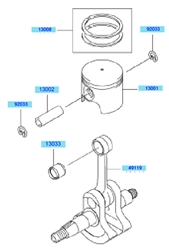 kbh27a cow-handle-brushcutters part diagram