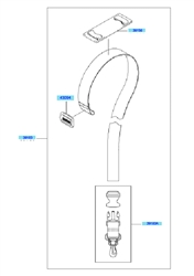 kbh27a cow-handle-brushcutters part diagram