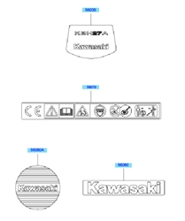 kbh27a cow-handle-brushcutters part diagram