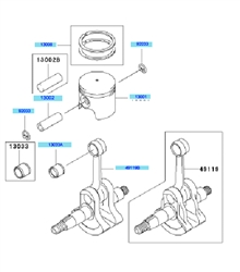 kbh27a cow-handle-brushcutters part diagram