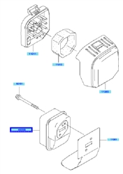 kbh27a cow-handle-brushcutters part diagram