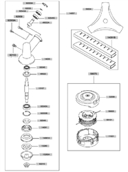 kbh27b cow-handle-brushcutters part diagram
