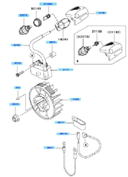 kbh27b cow-handle-brushcutters part diagram