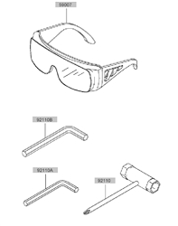 kbh27b cow-handle-brushcutters part diagram