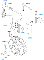 kbh34a cow-handle-brushcutters part diagram