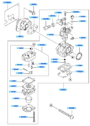 kbh34a cow-handle-brushcutters part diagram