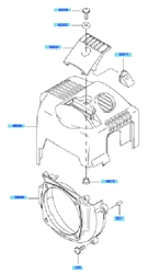 kbh34a cow-handle-brushcutters part diagram
