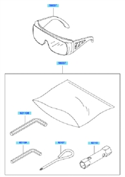 kbh34a cow-handle-brushcutters part diagram