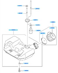 kbh34a cow-handle-brushcutters part diagram