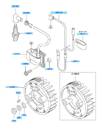 kbh34a cow-handle-brushcutters part diagram