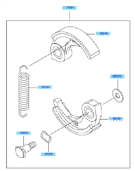 kbh34a cow-handle-brushcutters part diagram