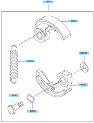 kbh34a cow-handle-brushcutters part diagram