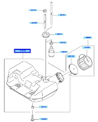 kbh34a cow-handle-brushcutters part diagram