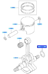 kbh34a cow-handle-brushcutters part diagram
