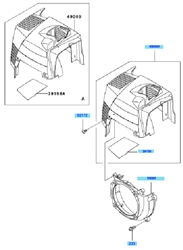 kbh35a cow-handle-brushcutters part diagram