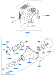 kbh35b cow-handle-brushcutters part diagram
