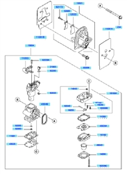 kbh35b cow-handle-brushcutters part diagram