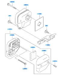 kbh43a cow-handle-brushcutters part diagram