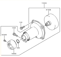 kbh43a cow-handle-brushcutters part diagram