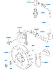 kbh43a cow-handle-brushcutters part diagram