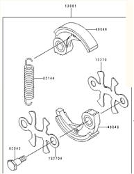 kbh43a cow-handle-brushcutters part diagram