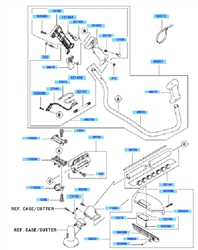 kbh43a cow-handle-brushcutters part diagram
