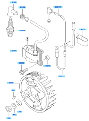 kbh43a cow-handle-brushcutters part diagram