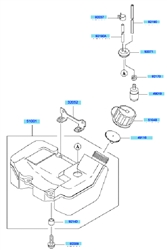 kbh43a cow-handle-brushcutters part diagram
