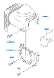 kbh43a cow-handle-brushcutters part diagram